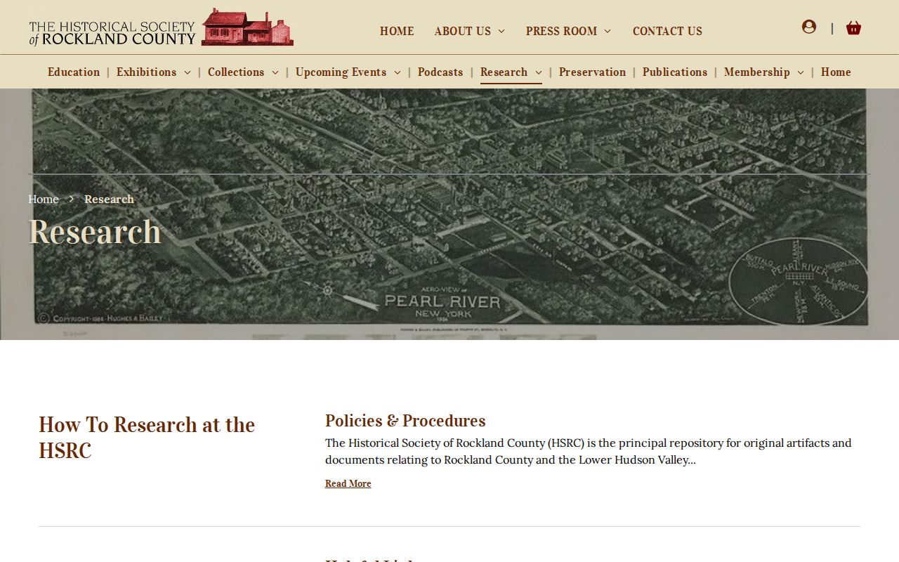 Spring Valley city directory research at the Rockland Historical Society